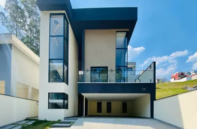 Casa com 3 dormitórios no condomínio morada da serra em aldeia da serra/sp