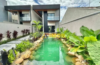 Sobrado alto padrão piscina natural brejatuba guaratuba