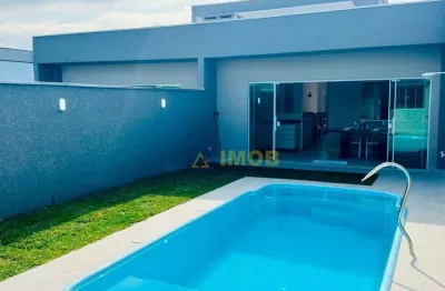 Casa 3 quartos piscina mobiliada nereidas guaratuba
