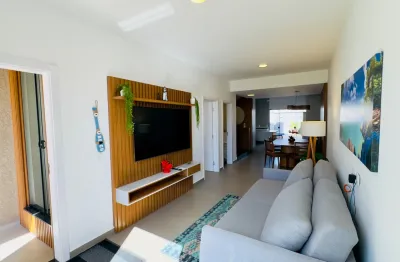 Sobrado Alto Padrão Mobiliado com 4 Suítes e Piscina Aquecida - 2 Quadras do Mar - Balneário Eliana - Guaratuba/PR