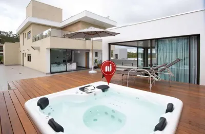 Casa com 7 dormitórios à venda, 449 m² por r$ 4.100.000,00 - alphaville - lagoa dos ingleses - nova lima/mg