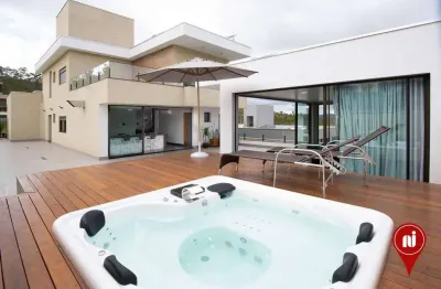 Casa com 7 dormitórios à venda, 449 m² por r$ 4.100.000,00 - alphaville - lagoa dos ingleses - nova lima/mg