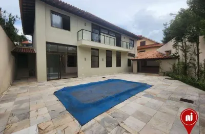 Casa com 5 dormitórios à venda, 560 m² por r$ 3.200.000,00 - belvedere - belo horizonte/mg