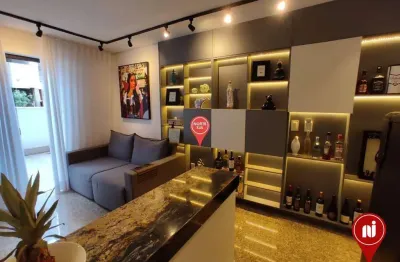 Flat com 1 dormitório para alugar, 34 m² por R$ 4.195,00/mês - Buritis - Belo Horizonte/MG