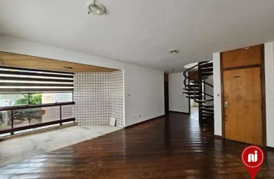 Cobertura com 3 dormitórios para alugar, 210 m² por r$ 4.612,58/mês - buritis - belo horizonte/mg