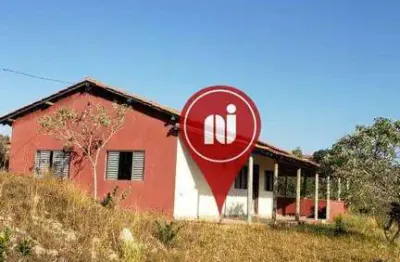 Chácara com 3 dormitórios à venda, 2934 m² por r$ 239.000,00 - área rural de sabará - sabará/mg