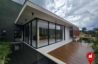 Casa com 4 dormitórios à venda, 353 m² por r$ 3.700.000,00 - retiro do chalé - brumadinho/mg