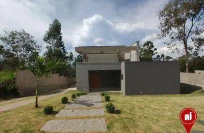 Casa com 4 dormitórios à venda, 500 m² por r$ 2.800.000,00 - alphaville - lagoa dos ingleses - nova lima/mg