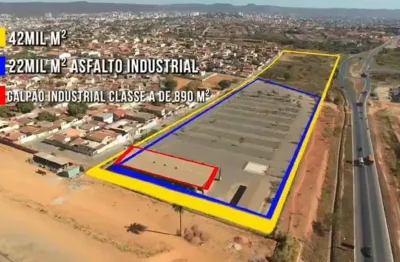 Área à venda, 42000 m² por r$ 10.408.000,00 - canelas - montes claros/mg