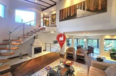 Casa com 3 dormitórios à venda, 469 m² por r$ 2.800.000,00 - ville de montagne - nova lima/mg
