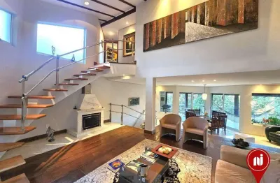 Casa com 3 dormitórios à venda, 469 m² por r$ 2.800.000,00 - ville de montagne - nova lima/mg