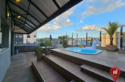 Cobertura com 4 dormitórios à venda, 286 m² por r$ 1.900.000,00 - buritis - belo horizonte/mg