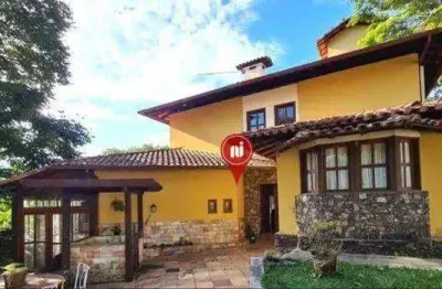 Casa com 3 dormitórios à venda, 450 m² por r$ 2.490.000,00 - ville de montagne - nova lima/mg