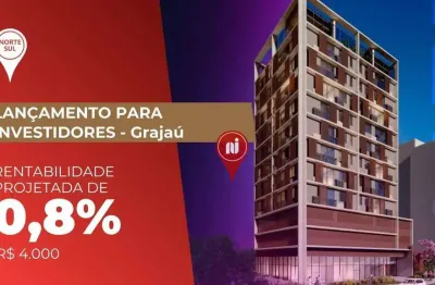 Apartamento com 1 dormitório à venda, 32 m² por r$ 455.000,00 - grajaú - belo horizonte/mg