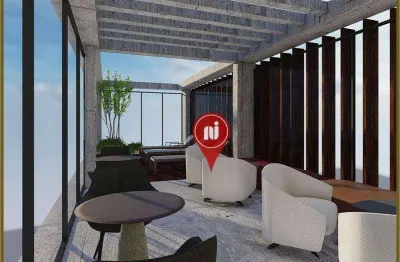 Apartamento com 1 dormitório à venda, 32 m² por r$ 596.345,40 - gutierrez - belo horizonte/mg