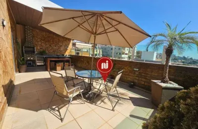 Cobertura com 4 dormitórios à venda, 125 m² por r$ 580.000,00 - jardim america - belo horizonte/mg