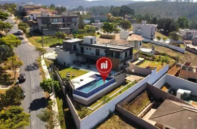Casa com 5 dormitórios à venda, 550 m² por r$ 4.999.000,00 - alphaville - lagoa dos ingleses - nova lima/mg