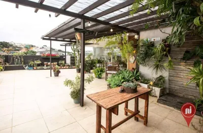 Apartamento garden com 2 dormitórios à venda, 225 m² por r$ 750.000,00 - palmeiras - belo horizonte/mg