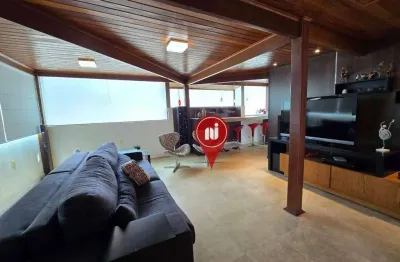 Cobertura com 4 dormitórios à venda, 250 m² por r$ 1.500.000,00 - buritis - belo horizonte/mg