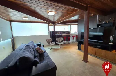 Cobertura com 4 dormitórios à venda, 250 m² por r$ 1.500.000,00 - buritis - belo horizonte/mg