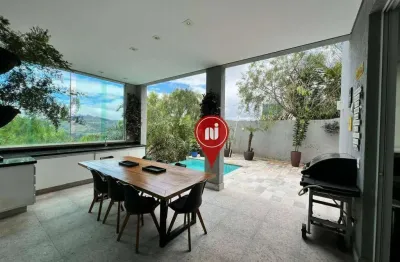 Casa com 4 dormitórios à venda, 350 m² por r$ 3.600.000,00 - quintas do sol - nova lima/mg