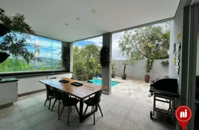 Casa com 4 dormitórios à venda, 350 m² por r$ 3.600.000,00 - quintas do sol - nova lima/mg