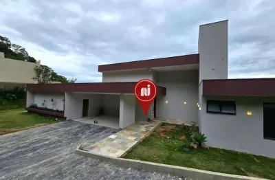 Casa com 4 dormitórios à venda, 380 m² por r$ 2.400.000,00 - condomínio veredas reserva - nova lima/mg