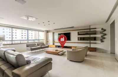 Apartamento com 4 dormitórios, 275 m² - venda por r$ 5.500.000,00 ou aluguel por r$ 36.300,00/mês - belvedere - belo horizonte/mg
