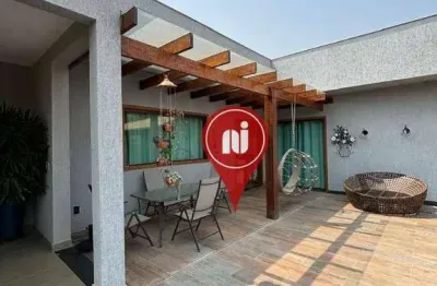 Casa com 3 dormitórios à venda, 297 m² - condomínio vale do luar - jaboticatubas/mg