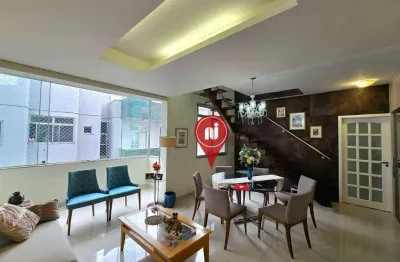 Cobertura com 3 dormitórios à venda, 200 m² por r$ 950.000,00 - estoril - belo horizonte/mg