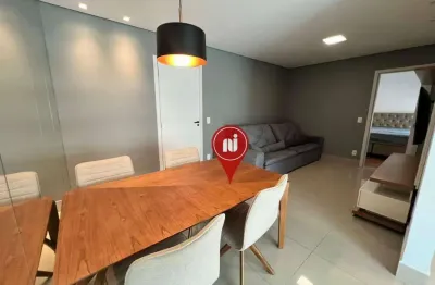 Apartamento com 1 dormitório para alugar, 52 m² por r$ 5.825,00/mês - vila da serra - nova lima/mg