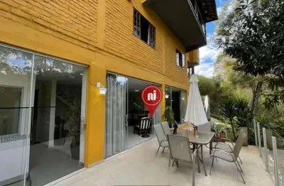 Casa com 5 dormitórios à venda, 388 m² por r$ 1.600.000,00 - ville de montagne - nova lima/mg