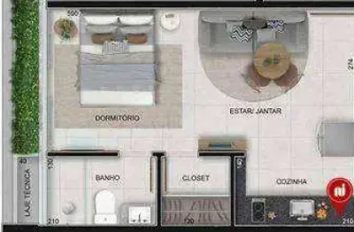 Apartamento com 1 dormitório à venda, 27 m² por r$ 506.000,00 - lourdes - belo horizonte/mg
