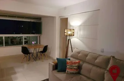 Apartamento com 1 dormitório, 55 m² - venda por R$ 980.000,00 ou aluguel por R$ 6.533,00/mês - Vila da Serra - Nova Lima/MG