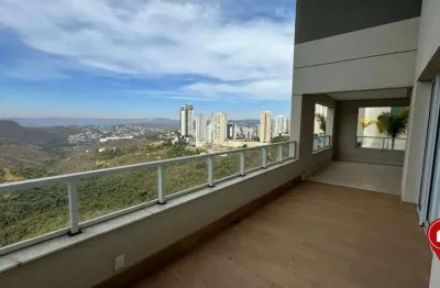 Apartamento garden com 4 dormitórios, 203 m² - venda por r$ 3.442.723,00 ou aluguel por r$ 23.293,27/mês - vila da serra - nova lima/mg