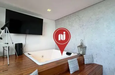 Cobertura com 2 dormitórios à venda, 150 m² por r$ 2.300.000,00 - vila da serra - nova lima/mg
