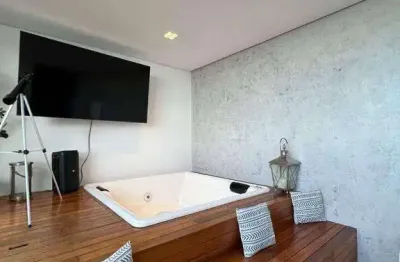 Cobertura com 2 dormitórios à venda, 150 m² por r$ 2.300.000,00 - vila da serra - nova lima/mg