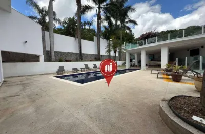 Casa com 7 dormitórios à venda, 850 m² por r$ 4.500.000,00 - residencial sul - nova lima/mg