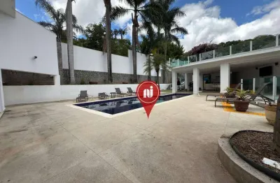 Casa com 7 dormitórios à venda, 850 m² por r$ 4.500.000,00 - residencial sul - nova lima/mg