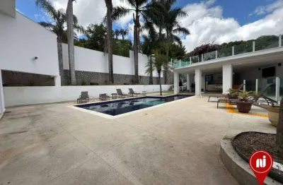 Casa com 7 dormitórios à venda, 850 m² por r$ 4.500.000,00 - residencial sul - nova lima/mg