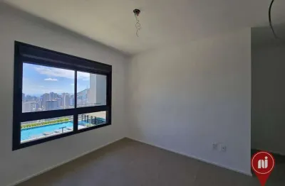 Apartamento com 1 dormitório para alugar, 44 m² por r$ 5.456,00/mês - vila da serra - nova lima/mg