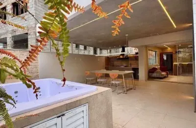 Apartamento garden com 3 dormitórios à venda, 180 m² por r$ 1.250.000,00 - cabral - contagem/mg