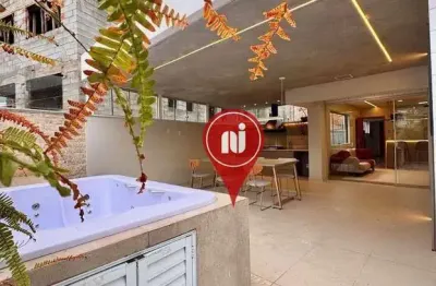 Apartamento garden com 3 dormitórios à venda, 180 m² por r$ 1.250.000,00 - cabral - contagem/mg