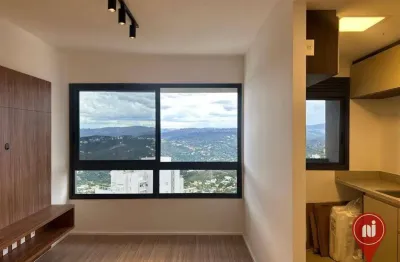 Apartamento com 1 dormitório à venda, 44 m² por r$ 990.000,00 - vila da serra - nova lima/mg