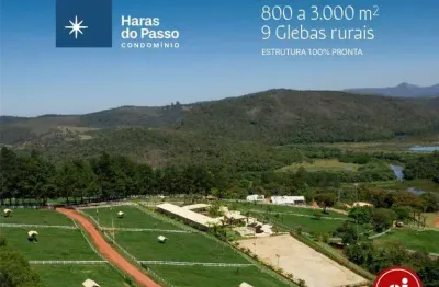 Terreno à venda, 801 m² à partir de r$ 484.000 - zona rural - itabirito/mg