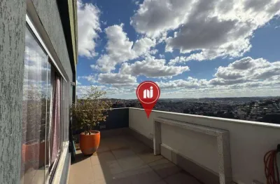 Cobertura com 2 dormitórios à venda, 120 m² por r$ 870.000,00 - estoril - belo horizonte/mg