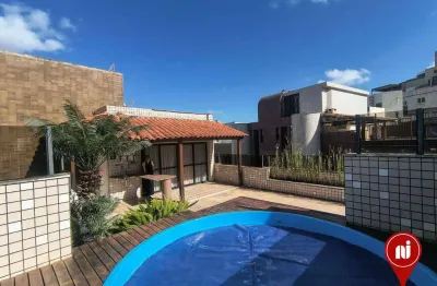 Cobertura com 3 dormitórios à venda, 210 m² por r$ 835.000,00 - buritis - belo horizonte/mg
