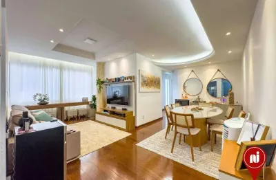 Apartamento com 3 dormitórios à venda, 95 m² por r$ 690.000,00 - buritis - belo horizonte/mg