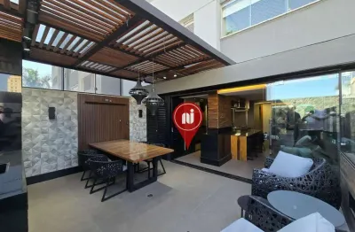 Apartamento garden com 3 dormitórios à venda, 156 m² por r$ 2.300.000,00 - calafate - belo horizonte/mg