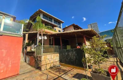 Casa com 6 dormitórios à venda, 620 m² por r$ 4.500.000,00 - santa lúcia - belo horizonte/mg
